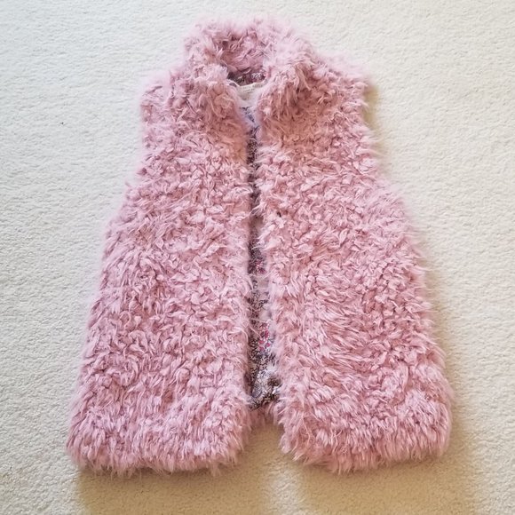 Zara fur vest - XS/S - Picture 1 of 4